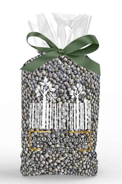 enuygunalis Bamya Tohumu Doğal Organik 1. Kalite 1 Kg