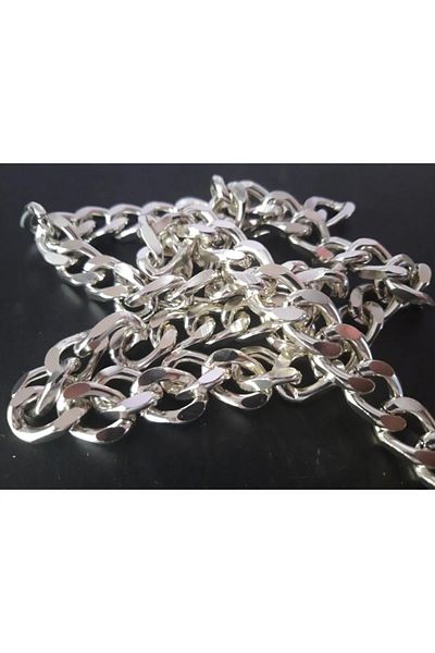 M sadık Unisex Fors 19 Mm X 12 Cm Thick Ring Chain - 1 Meter