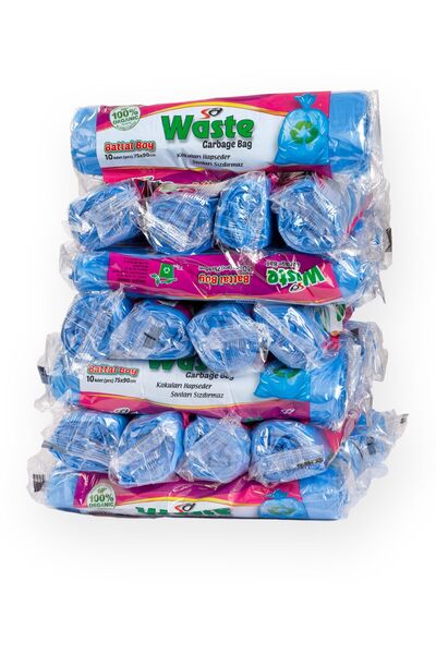SA FRESH SA WASTE Battal Boy Çöp Poşeti 75*90 CM 25'Lİ KOLİ 250 ADET