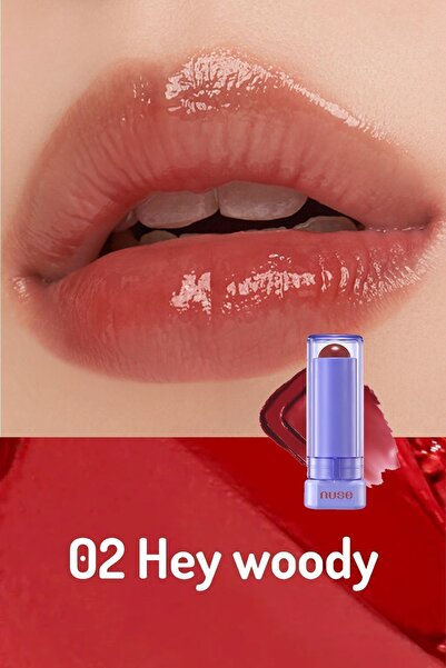 NUSE MAKEUP Balsam de buze Nuse Color Care 02 Hey Woody