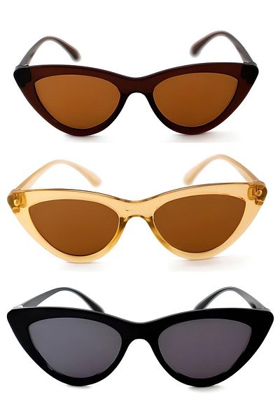 Nilu Moda SET OF 3 WOMEN'S SUNGLASSES