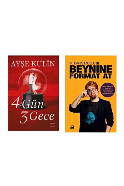 Everest Yayınları 4 Gün 3 Gece Ayşe Kulin - Beynine Format At M. Barış Muslu