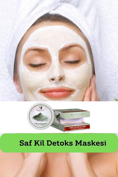Deep Purestar Pure Clay Detox Face Mask - Anti-Oil and Sebum Balancing, 150 ml
