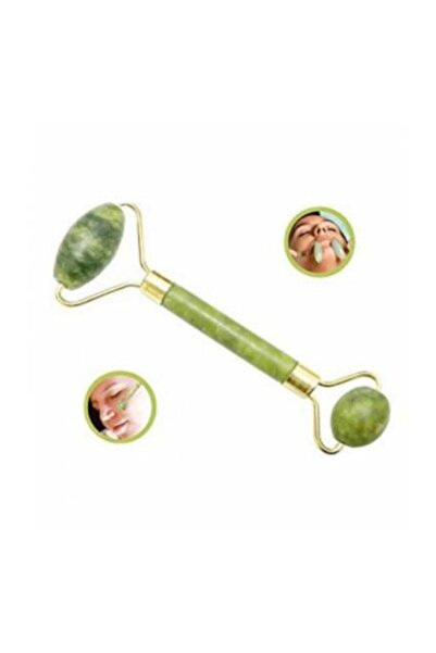 eklips Saf Doğal Yeşim Taşlı Yüz Masaj Aleti (jade Roller)