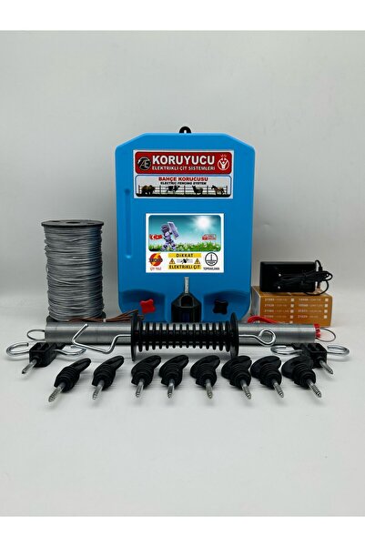 KORUYUCU ÇİT Koruyucu Elektrikli Çit Cihazı Seti Domuz Ayı Kovucu (Power TG500)