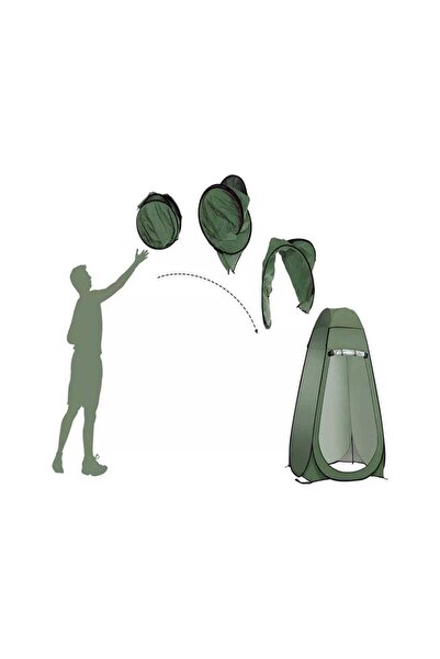 Hsport Yüksek Kalite Otomatik Kurulum Pratik ve Konforlu Duş ve Giyinme Çadırı Çantalı