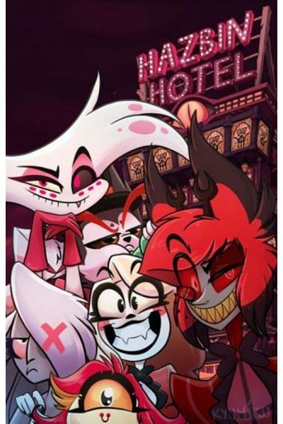 animeandyourworld Hazbin Hotel Anime Notebook 1 Piece Special Design A4 Size 21*29 Cm Wired Checkered Notebook