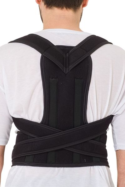 Evene Upright Posture Corset Back Corset Upright Stand Corset Humpback Corset Steel Underwire Corset Black Model 3