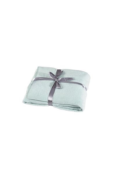 sutra Cotton TV Blanket 127x155 cm Mint-Beige-Lilac-Salmon-Ginger-Pomegranate Flower