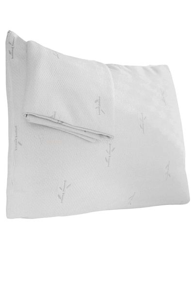 Viselia Pillowcase Zippered Anti-Sweat Cool-Keeping Airable Cushion Cover