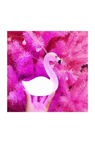 ELBA Led Işikli Silikon Flamingo Gece Lambası