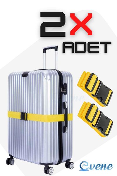 Evene Suitcase Belt Suitcase Belt Suitcase Lock Suitcase Lock Yellow