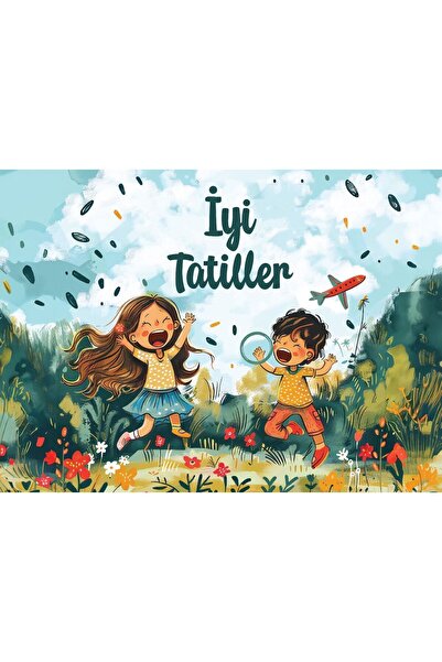 KİTABADAİR Karne Kılıfı İyi Tatiller 24X34 (1 adet)