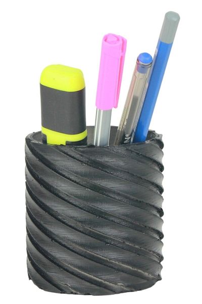 Evene Pen Holder Black Color Desk Pen Holder Organizer Pen Holder Cross Model