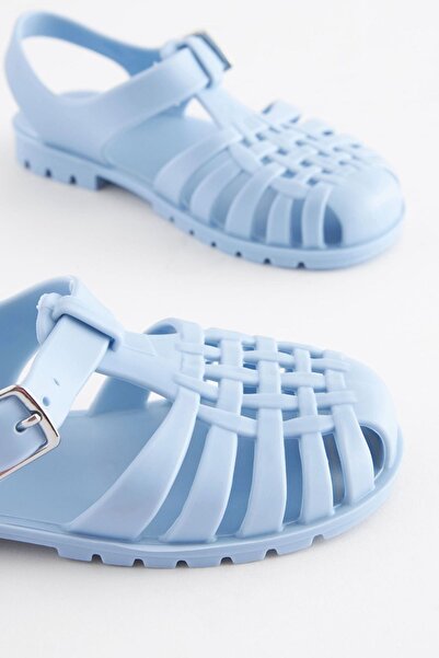 Next Baby Orange Jelly Fisherman Sandals for the Sea