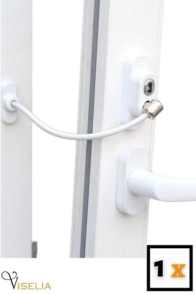 Viselia Window Safety Lock Children's Burglar Lock Rope Pimapen PVC