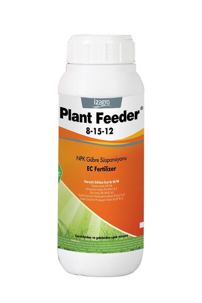 İZTAR ORGANİK GÜBRE 8.15.12 Npk Gübre Çözeltisi ( 1 Lt ) 1 Adet