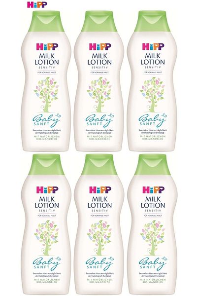 Hipp Babysanft 350ml Body Lotion - Set of 6