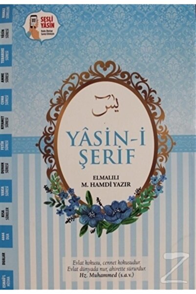 Merve Yayınları Yasin I Şerif (yasin 046) Mavi