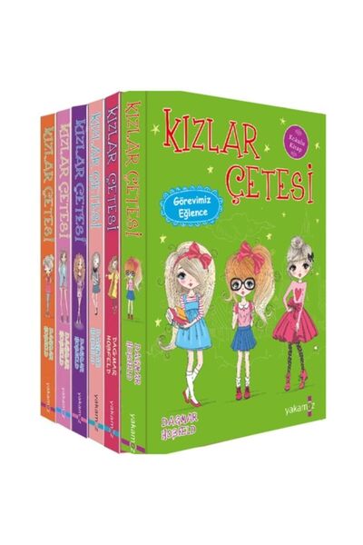 Yakamoz Yayınları Kızlar Çetesi Seti - 6 Kitap