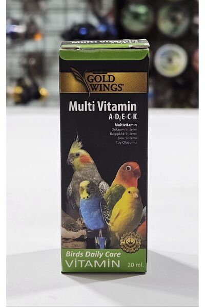 Gold Wings Multi Vitamin Tüm Kuşlar İçin