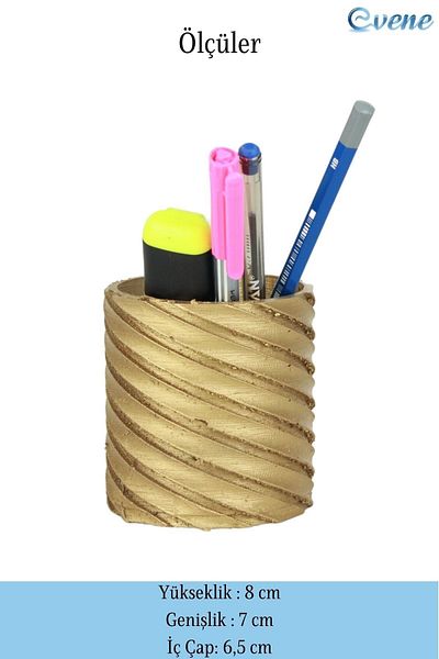 Evene Pen Holder Gold Color Desk Pen Holder Organizer Pen Holder Cross Model