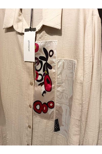 Puane Cămașă cu textura moale jacquard 10503
