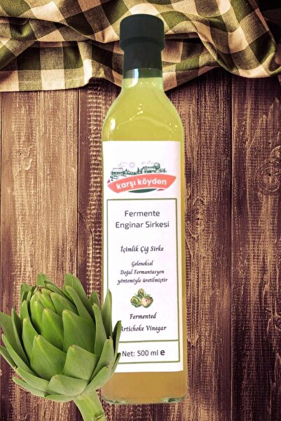 Karşı Köyden Doğal Fermantasyon Enginar Sirkesi 500 Ml