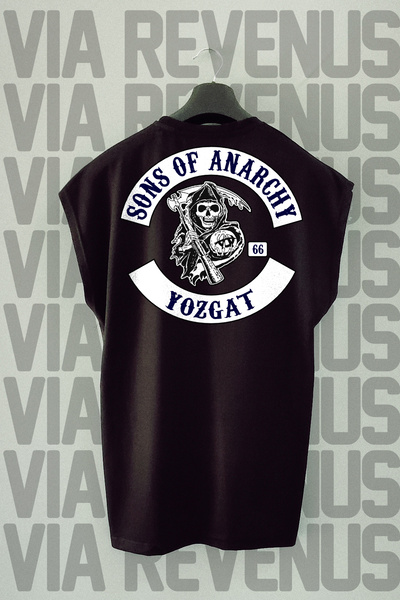 Vordevia Sons Of Anarchy - Senin Şehrin - YOZGAT 66 Sırt Baskılı Sıfır Kollu ...