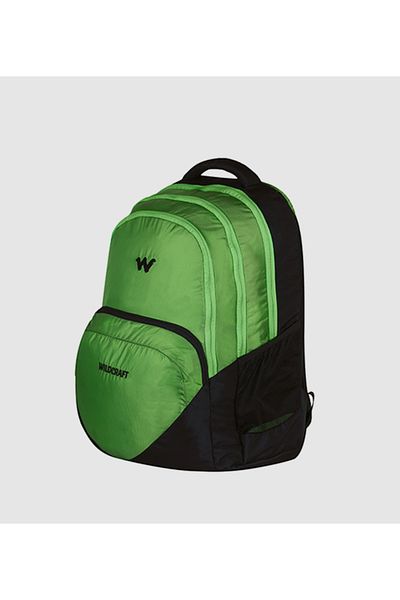 Wildcraft حقيبة ظهر للكمبيوتر المحمول من ازي وايلدكرافت باللون الأخضر سعة 33 لترًا