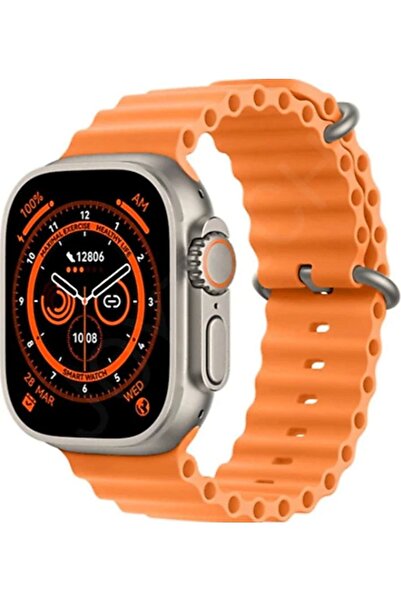 The Puffer Case T800 Ultra 44mm Tam Ekran Bt Çağrı Özellikli Akıllı Saat