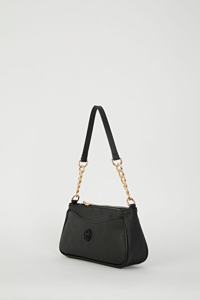 Pierre Cardin Dámská černá taška přes rameno s potiskem 05Po23Y1725