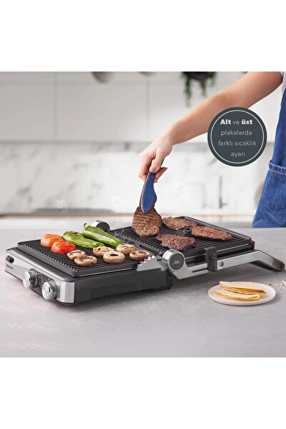 HOMEND GRILLIANT 1340H INOX TOST MAKİNESİ