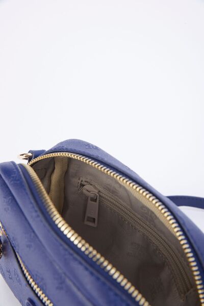 Pierre Cardin Mitternachtsblaue Damen-Umhängetasche mit Aufdruck 05PO22Y1566-1