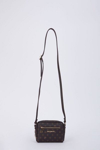 Pierre Cardin Geantă de umăr pentru femei Monogram maro 05PO22Y1566-1