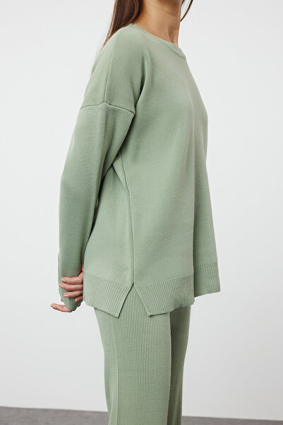 Trendyol Collection Wide Fit Mint Knitwear Set - Twoaw22Au0040