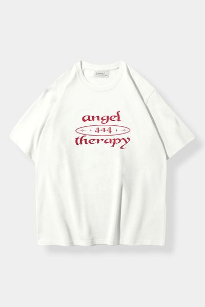 Carpe White Angel Therapy Oversize T-shirt