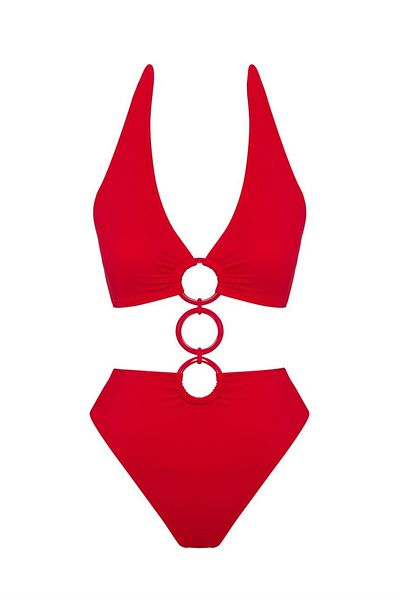 SAILOR moda Brasilianischer Badeanzug mit Ringen