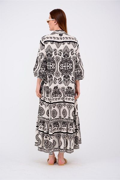 Park Moda An10385 Regina Flounce Dress