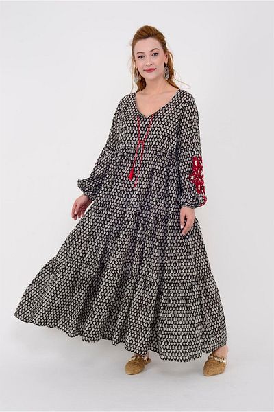 Park Moda AN10516 B2776 ROCHIE LUNGA DETALIU BRODIE MARIN