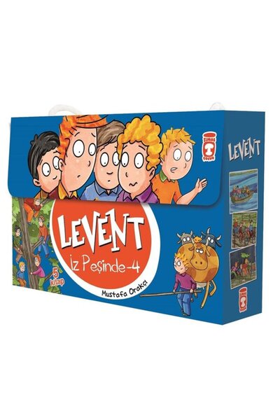Timaş Çocuk Levent Iz Peşinde 4 Seti (5 KİTAP)
