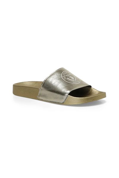 U.S. Polo Assn. Women's Gold Razze Slippers
