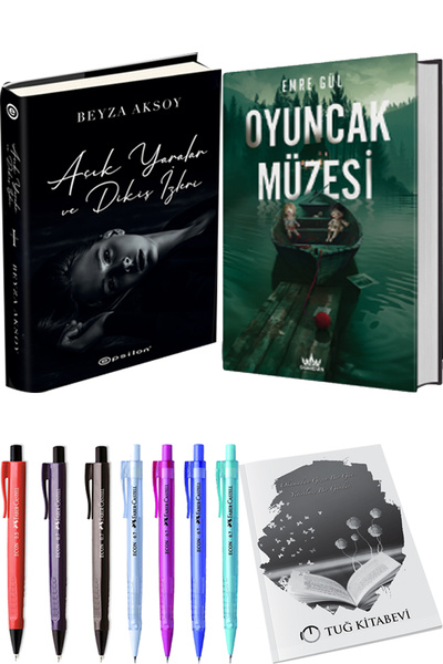 Epsilon Yayınevi Epsilon Açık Yaralar ve Dikiş İzleri ve Oyuncak Müzesi Ciltl...
