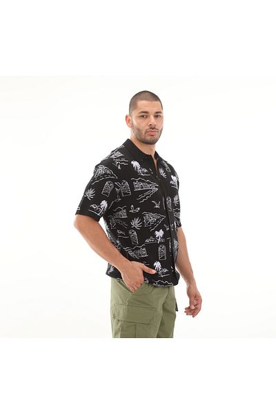 Vans Мъжки пуловер Sorrento Polo - риза, черен, 000g3fblk1-r