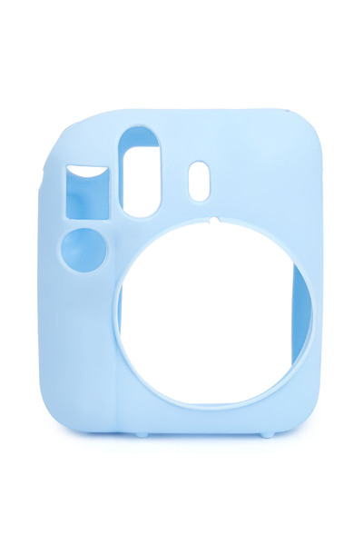 Fujifilm Instax Mini 12 Makine Uyumlu Mavi Koruyucu Silikon Kılıf