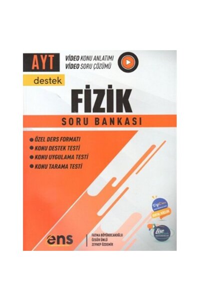 Ens Yayıncılık ENS AYT Fizik Destek Soru Bankası Parlayan