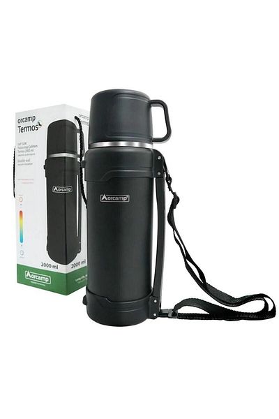 Orcamp Double Insulation Steel Thermos 2 Lt