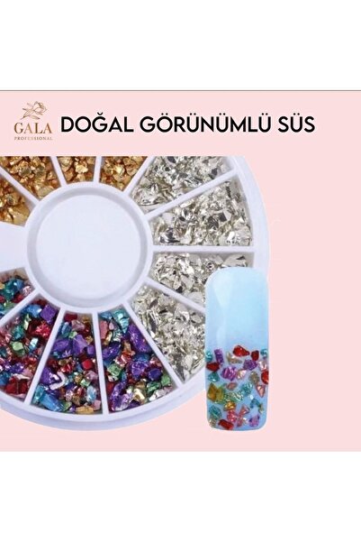 GALA Professional Kalıcı Oje Protez Tırnak Nail Art Tırnak Süslemeler