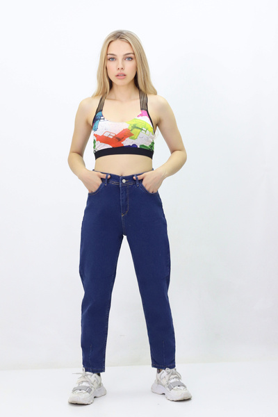 GZT TEKSTİL Women's Jeans - Pipe Leg (045)