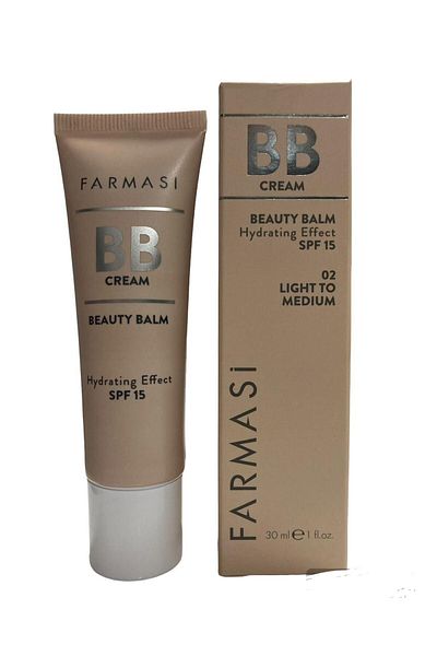 Farmasi 02 Light To Medium Foundation Cream - 30ml